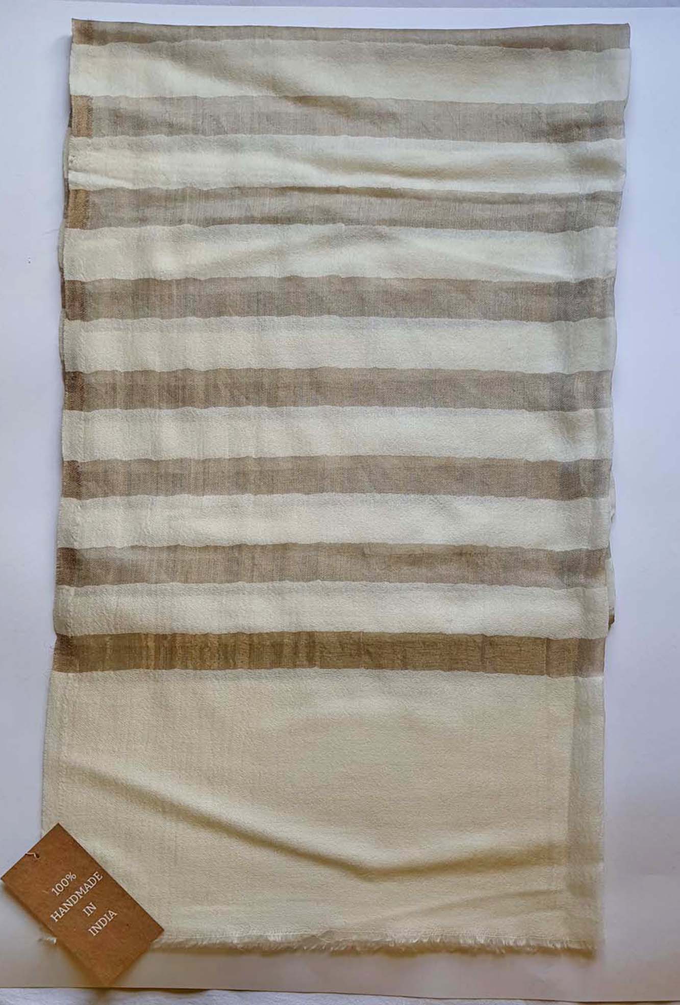 Pashmina Gold Striped