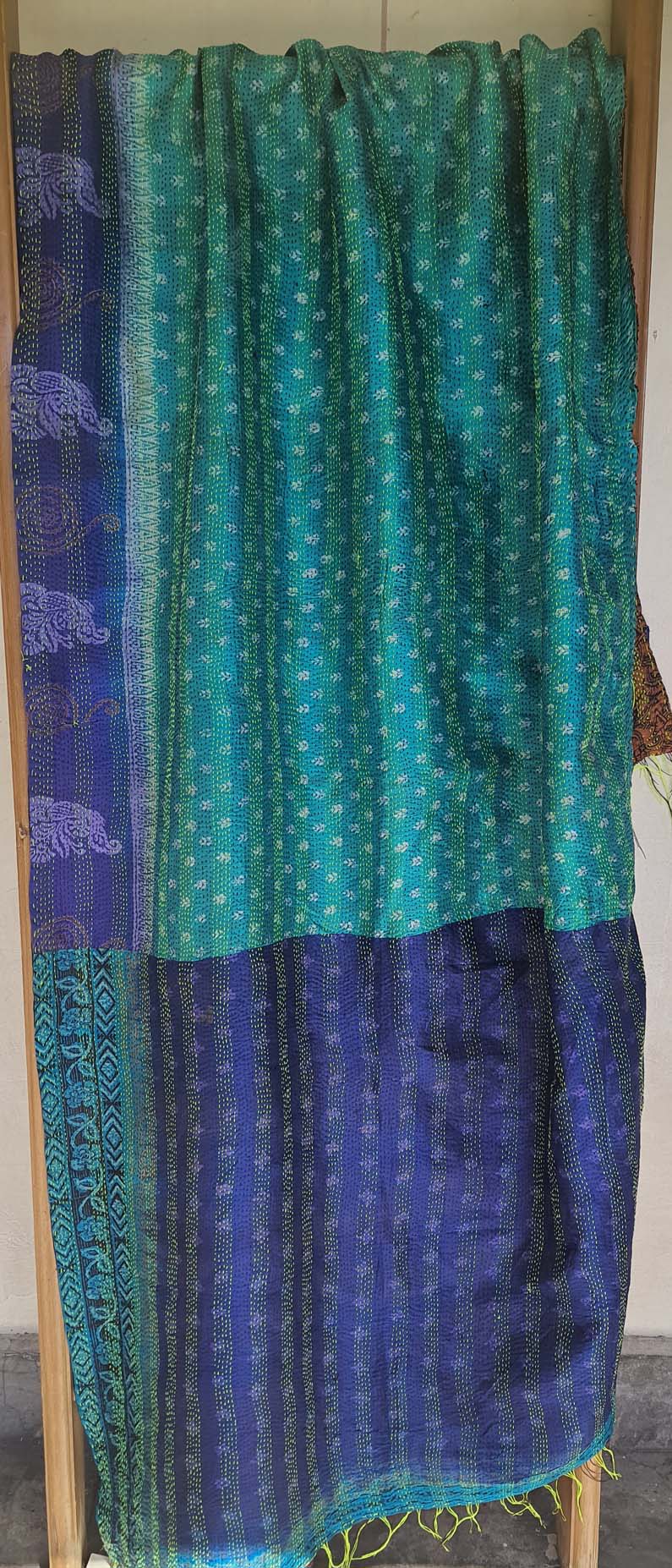 Women Dupatta Katha Silk