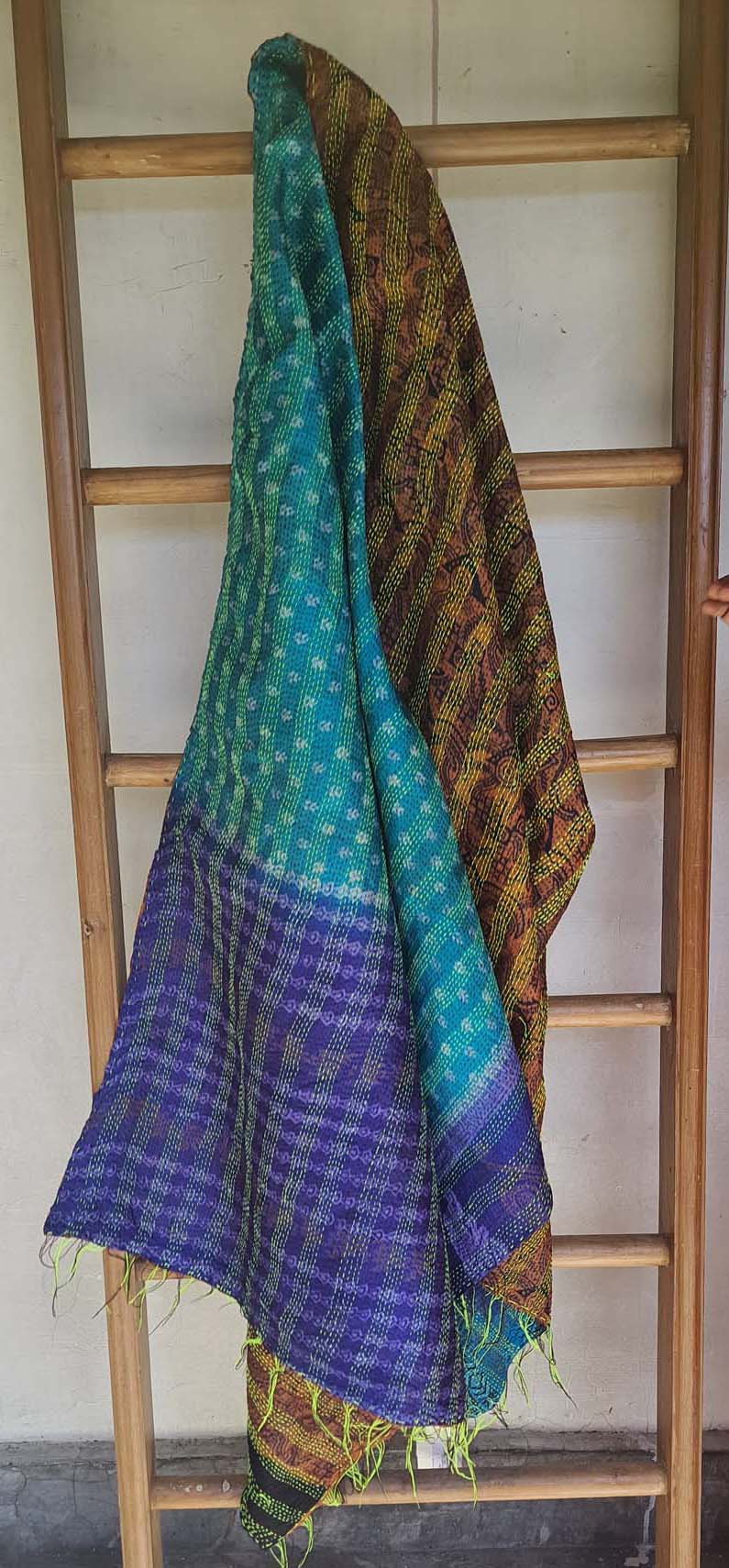 Women Dupatta Katha Silk