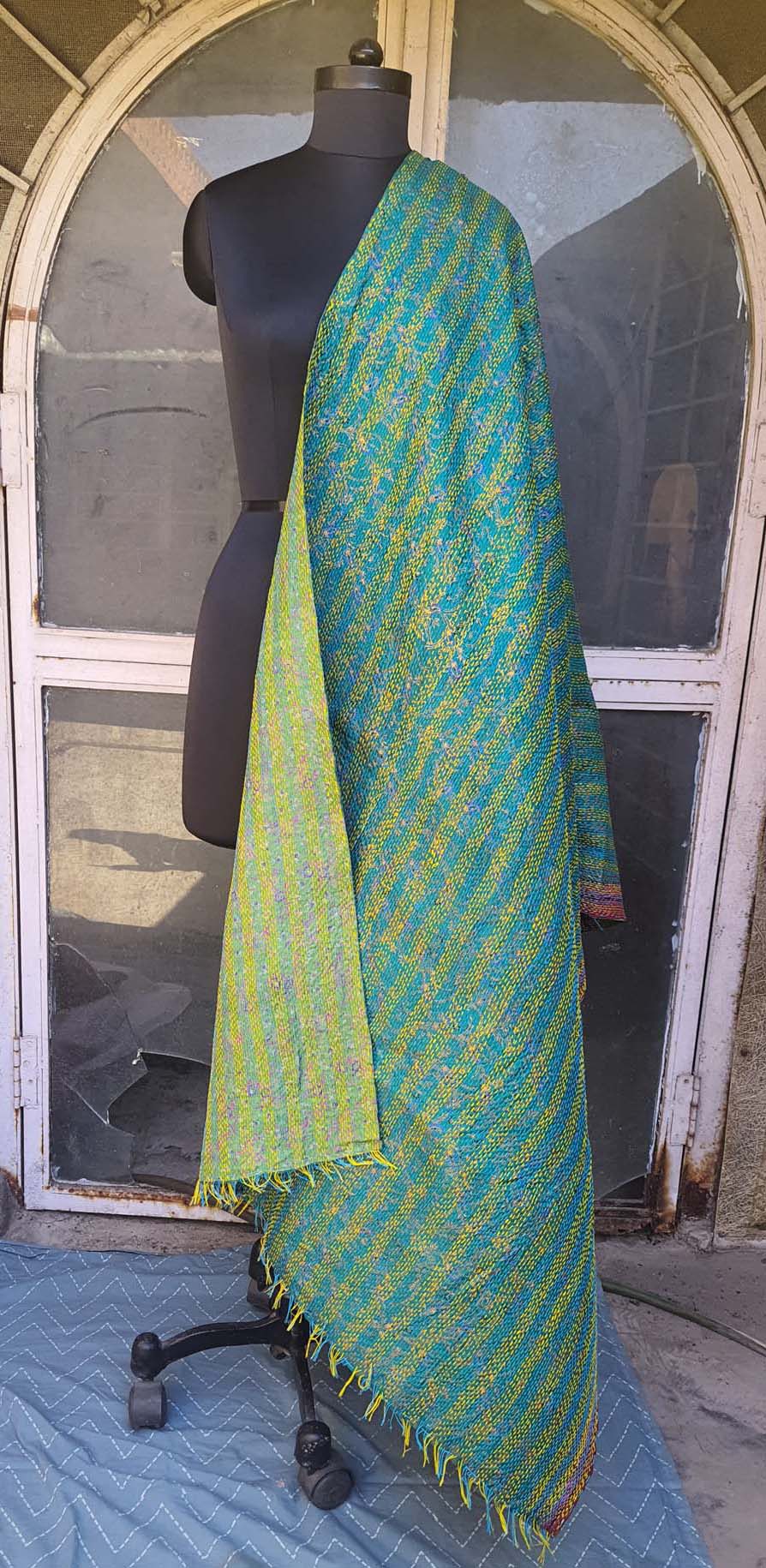 Women Dupatta Katha Silk