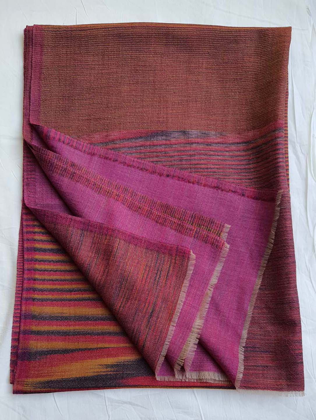 Women Pashmina Stole Striped Multi