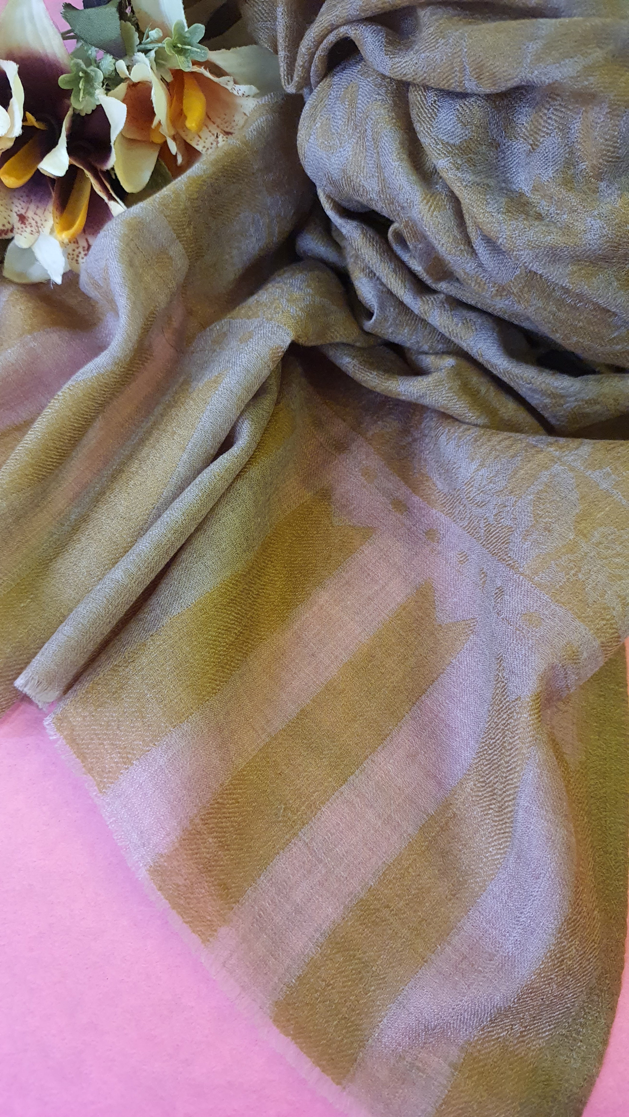 Women Pashmina Stole Self Textured