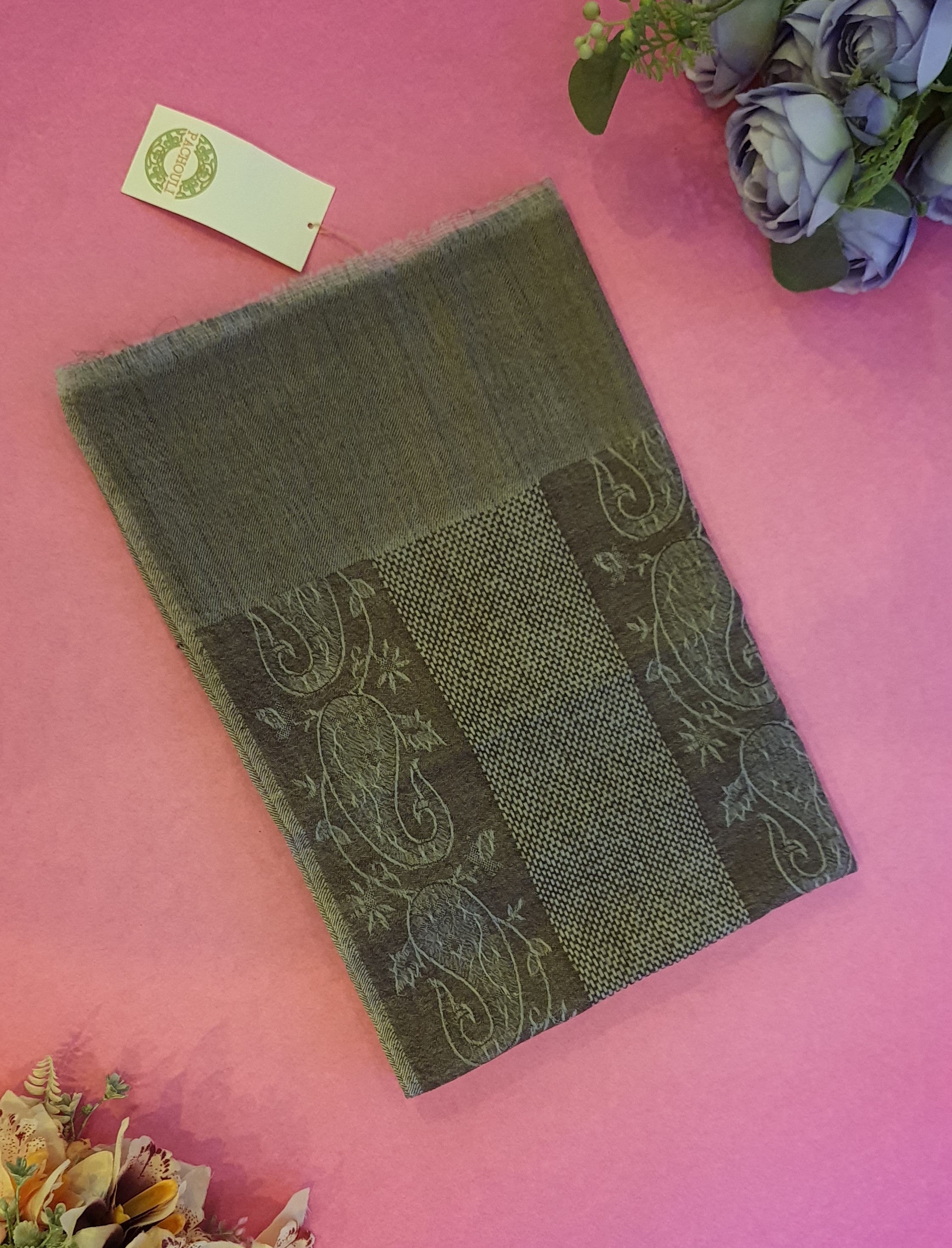 Women Pashmina Stole Self Textured