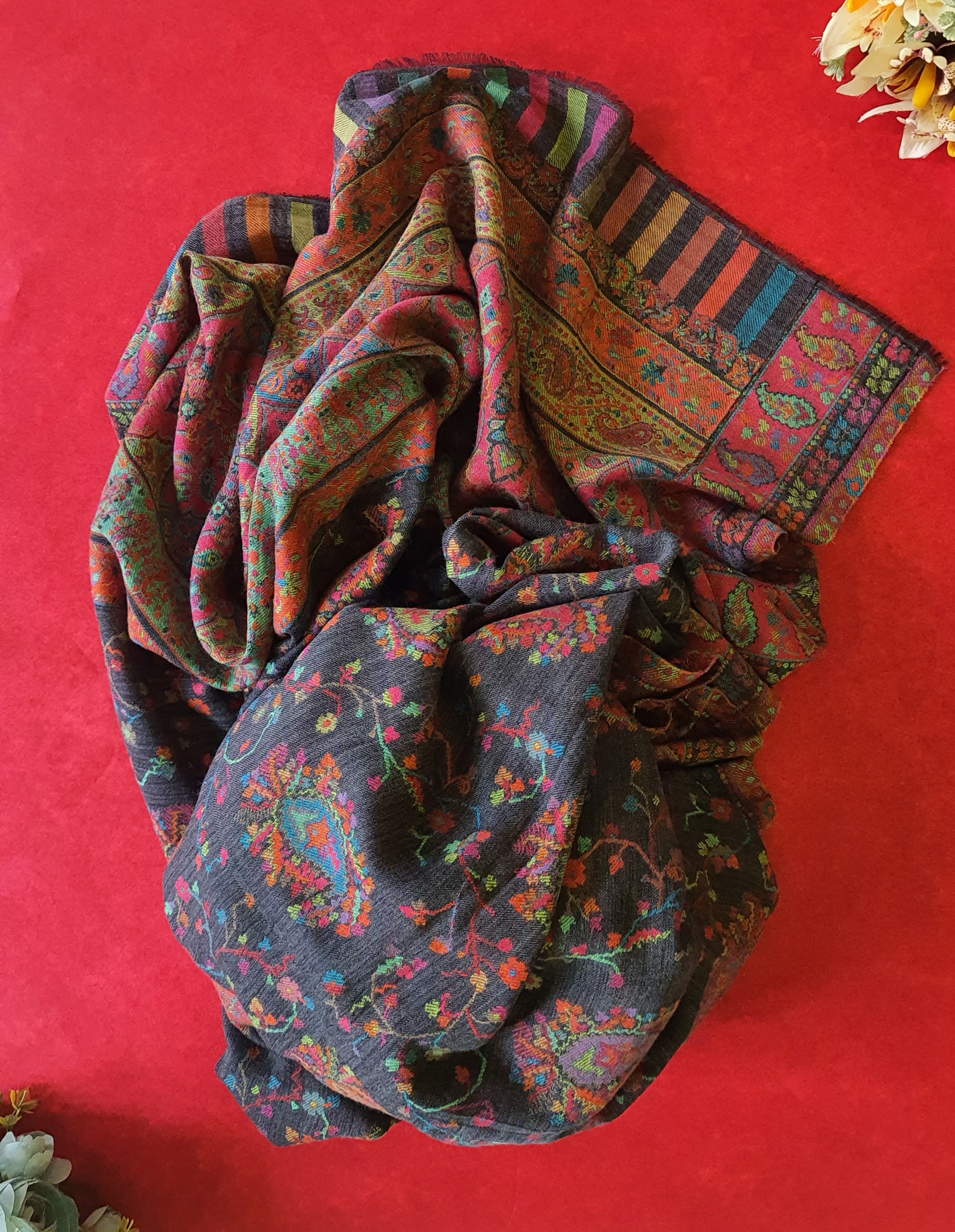 Pashmina Kani Woven Shawl