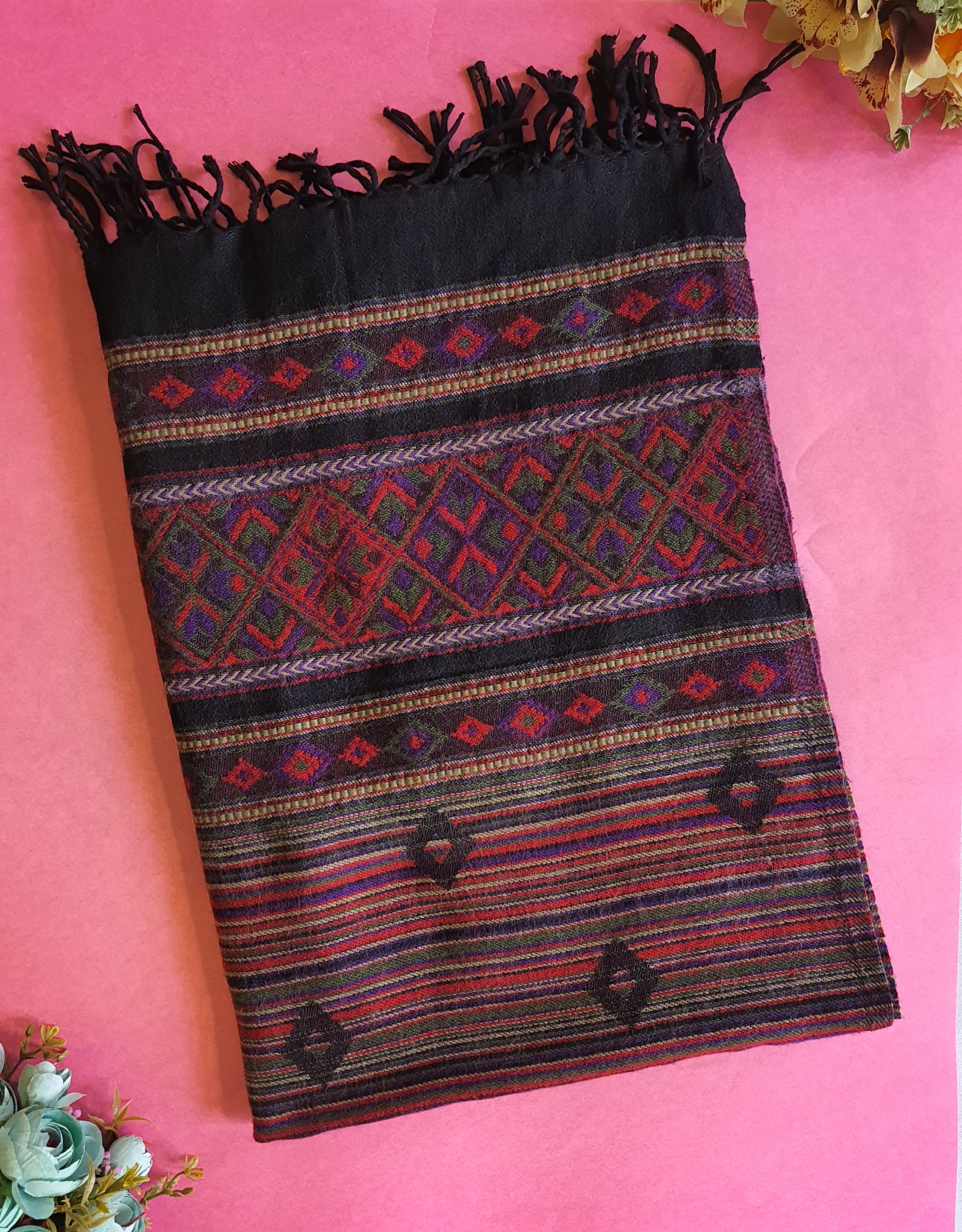 Hand Woven Woolen Shawl