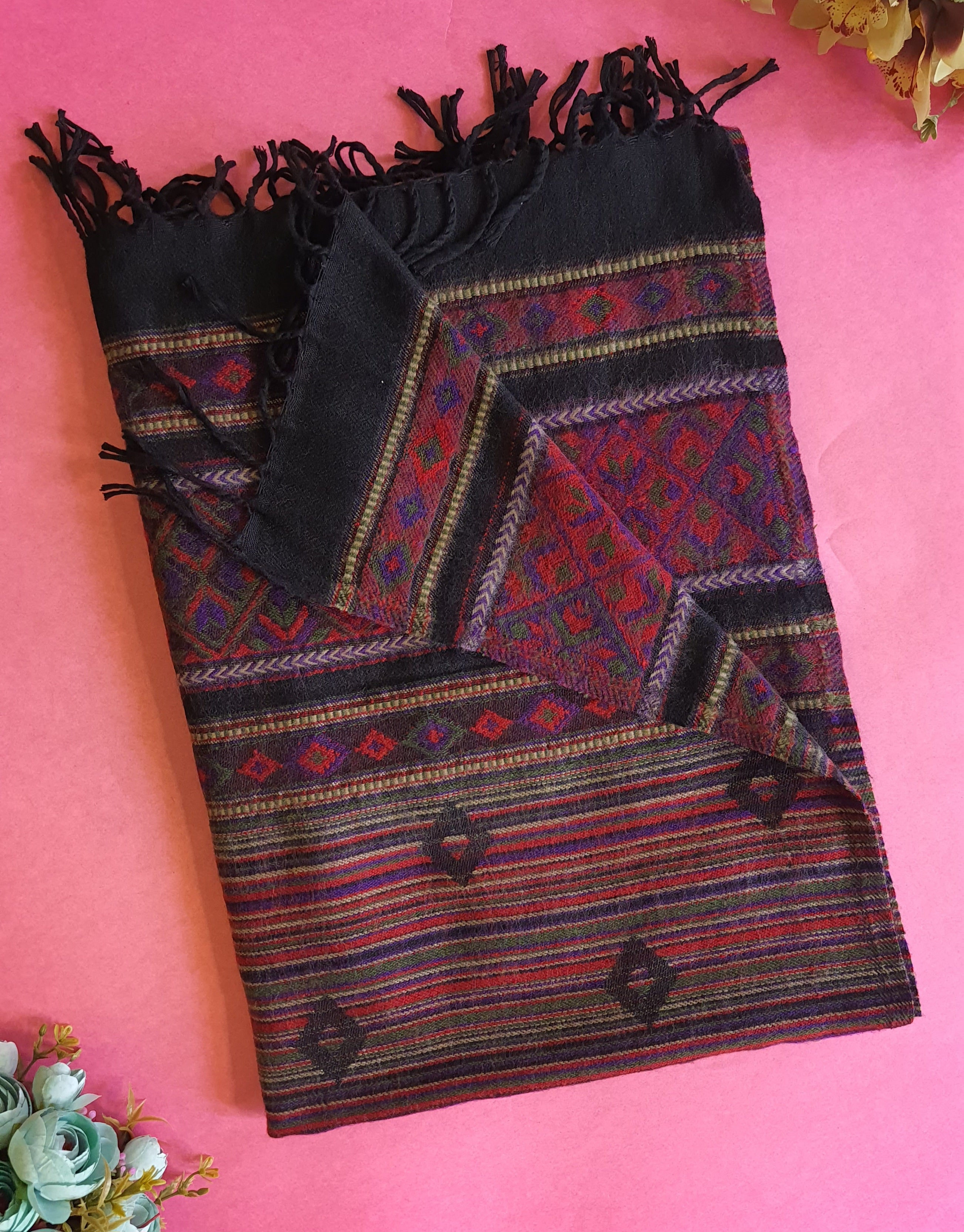 Hand Woven Woolen Shawl