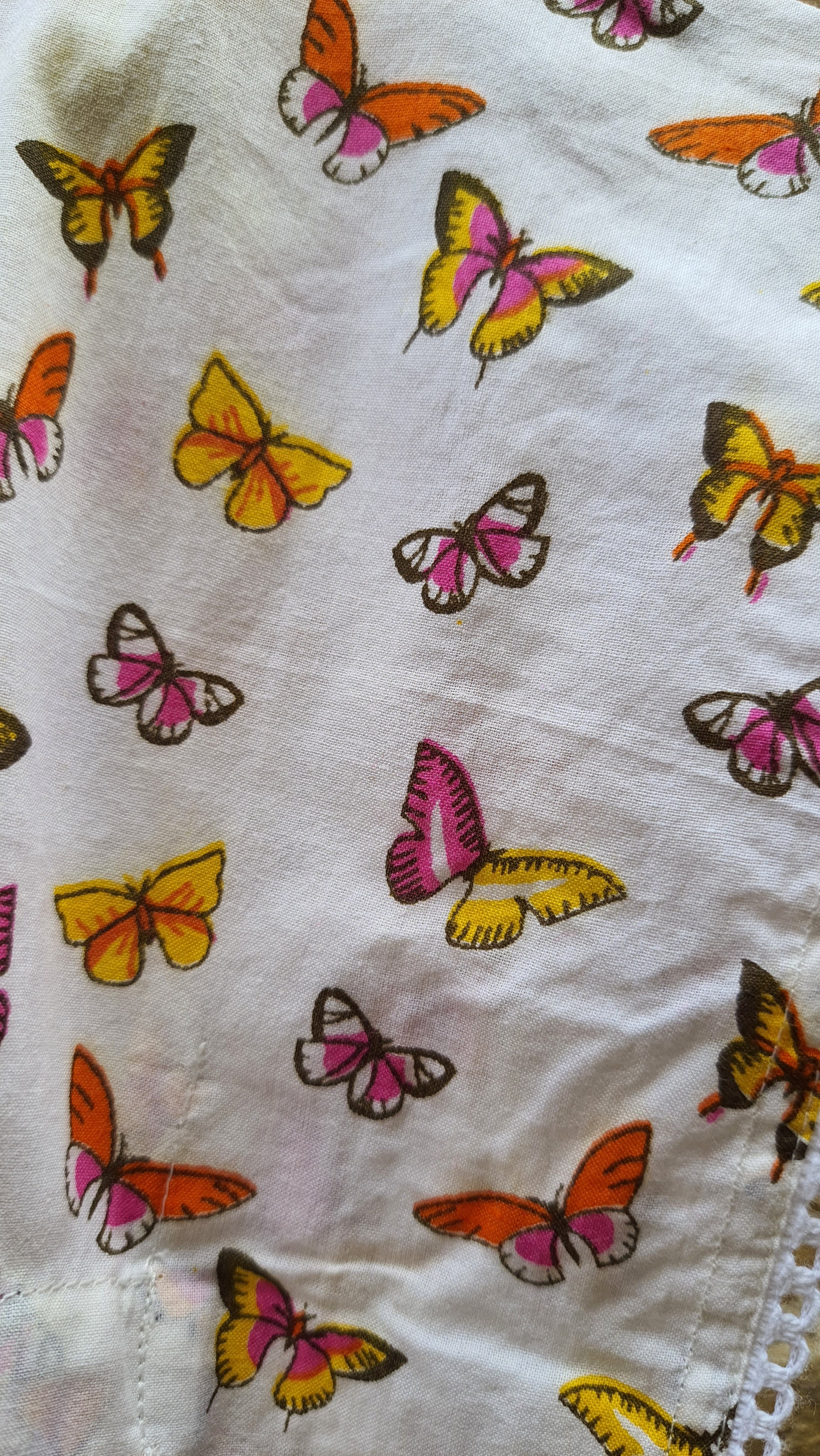 Kaftan Girl Multi Butterfly