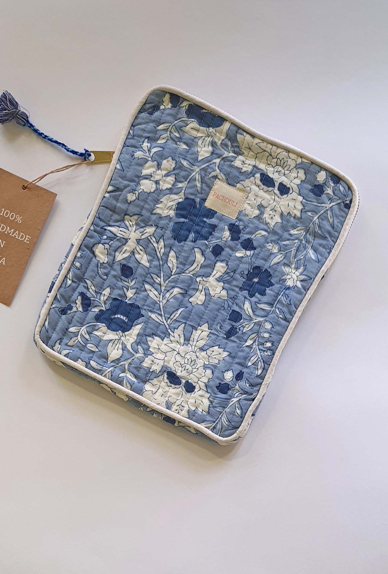 Blue Floral I Pad Case