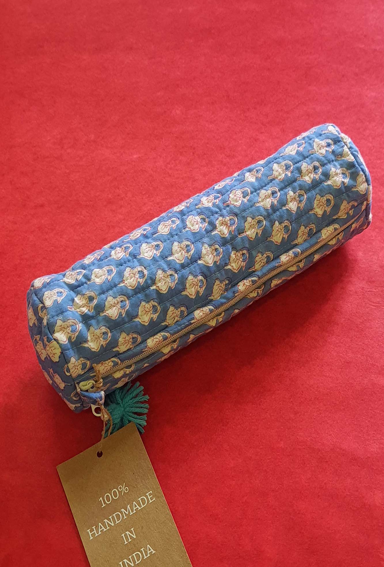 Pencil Pouch Blue Booti