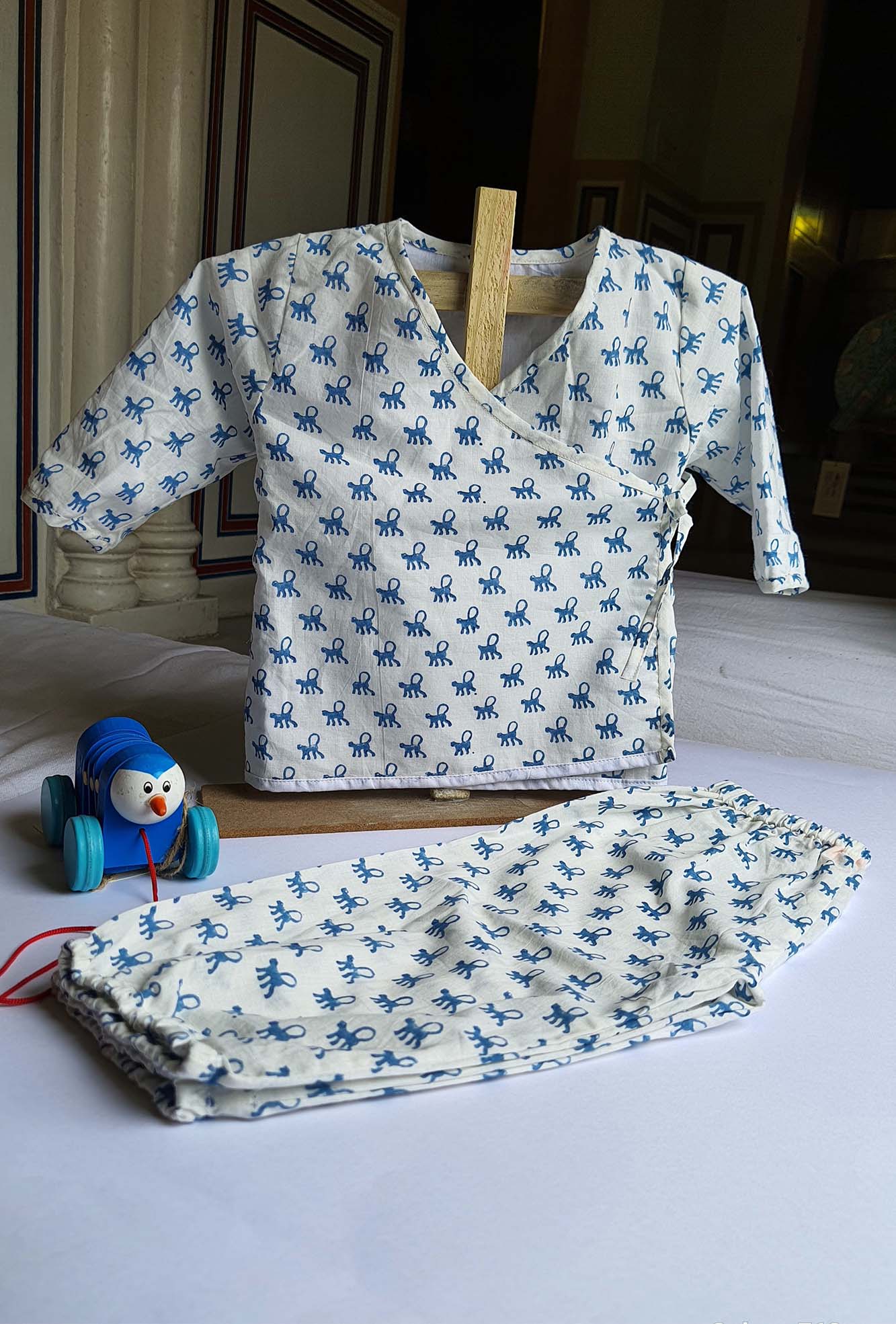 Blue Baboon Angarakha Top With Pajama