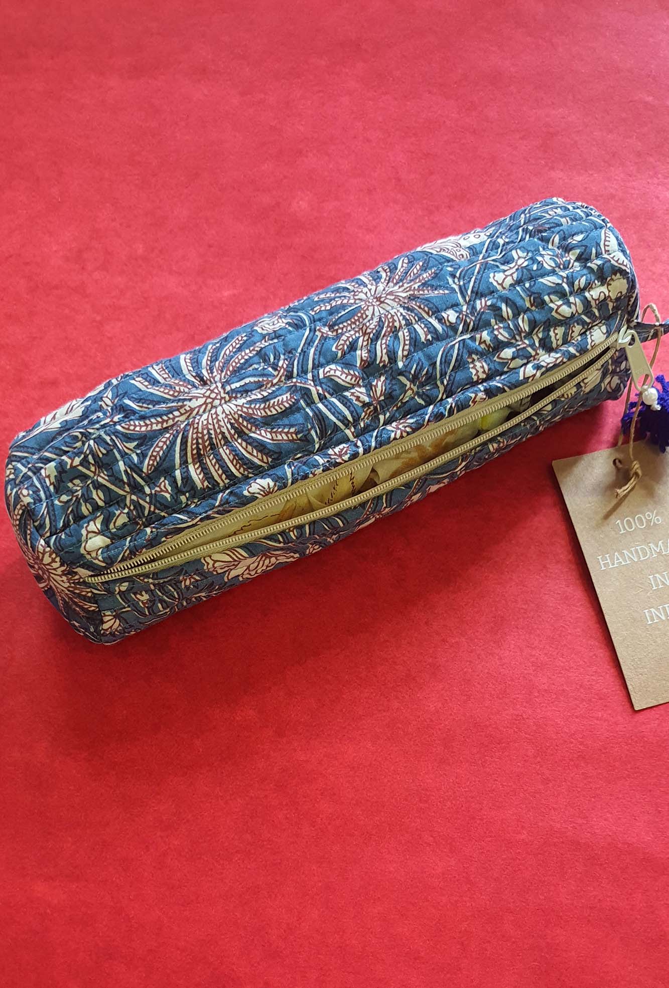 Pencil Pouch Octopus Blue