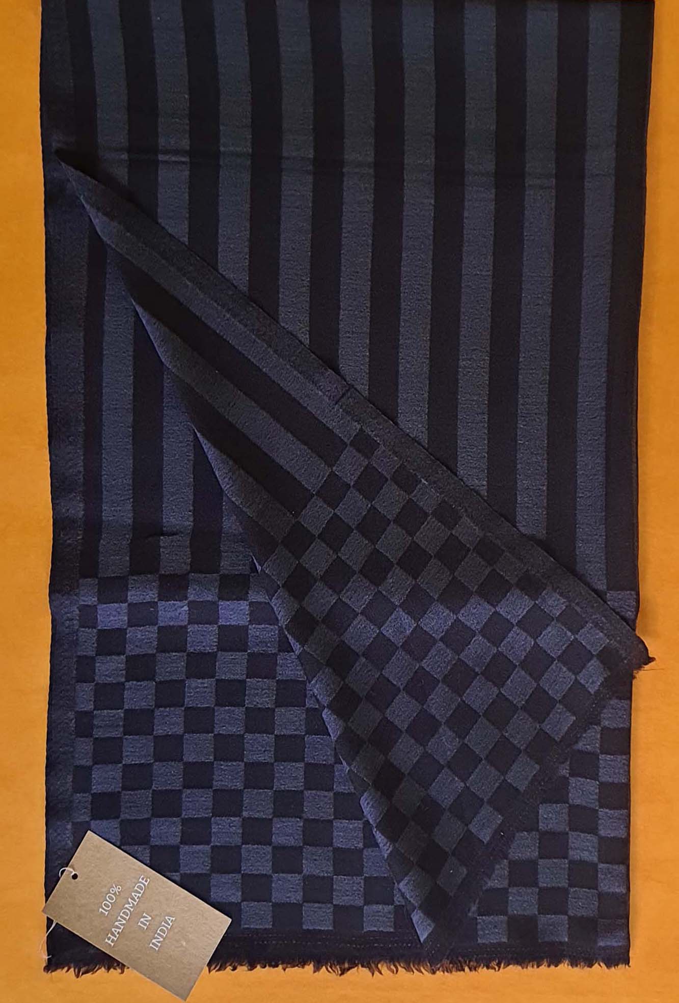 Pashmina Black Stripes