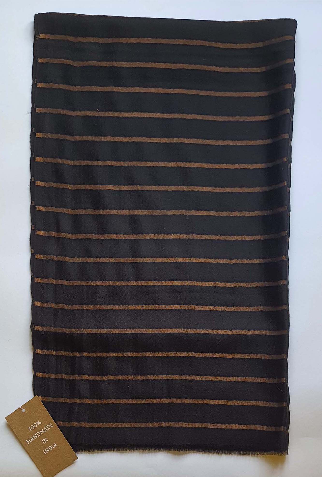 Pashmina Golden Stripes