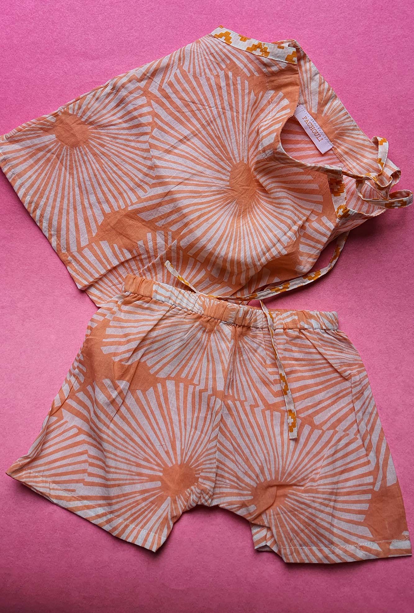 Sunflower Dori Top With Shorts