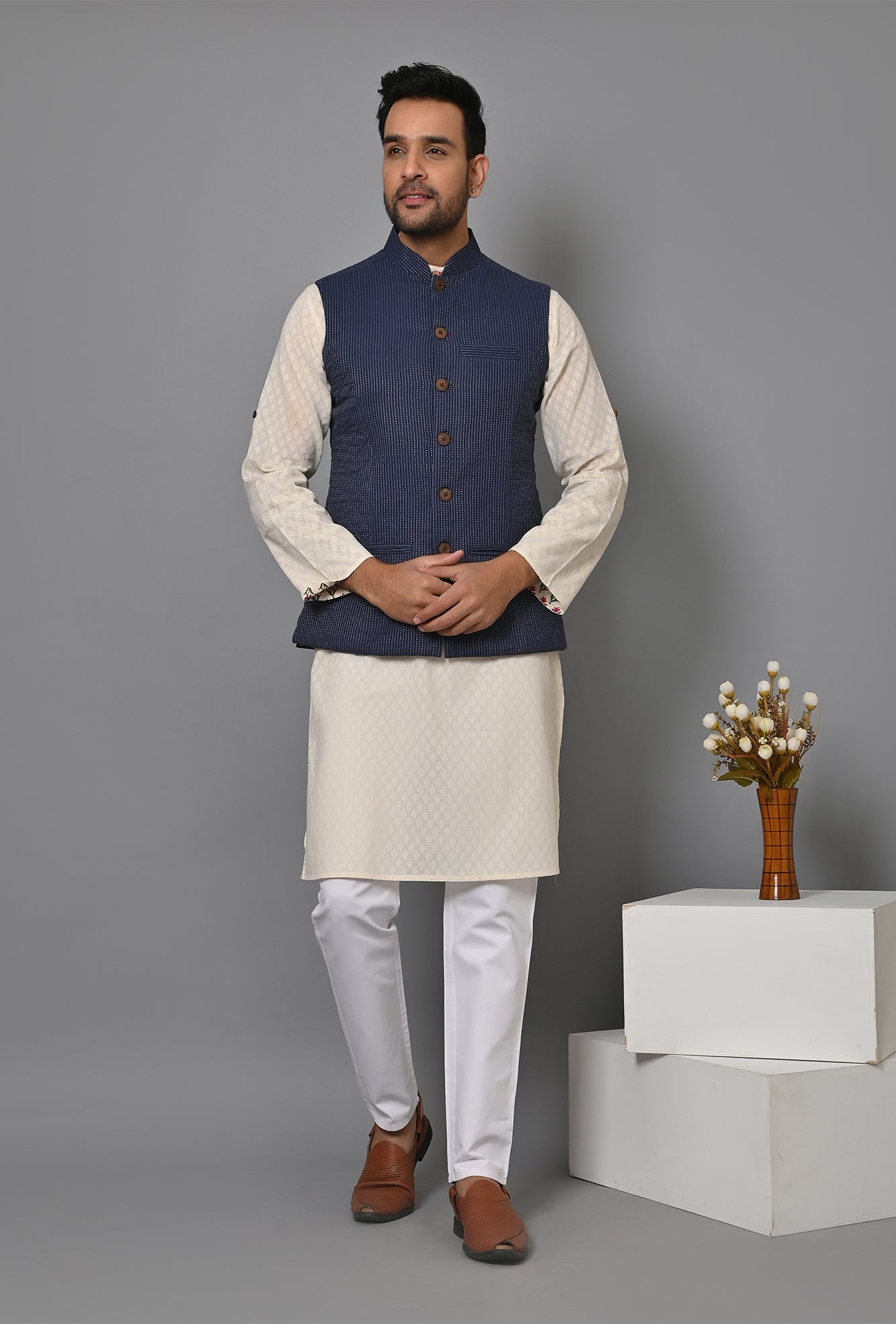 Mens Nehru Jacket Neela