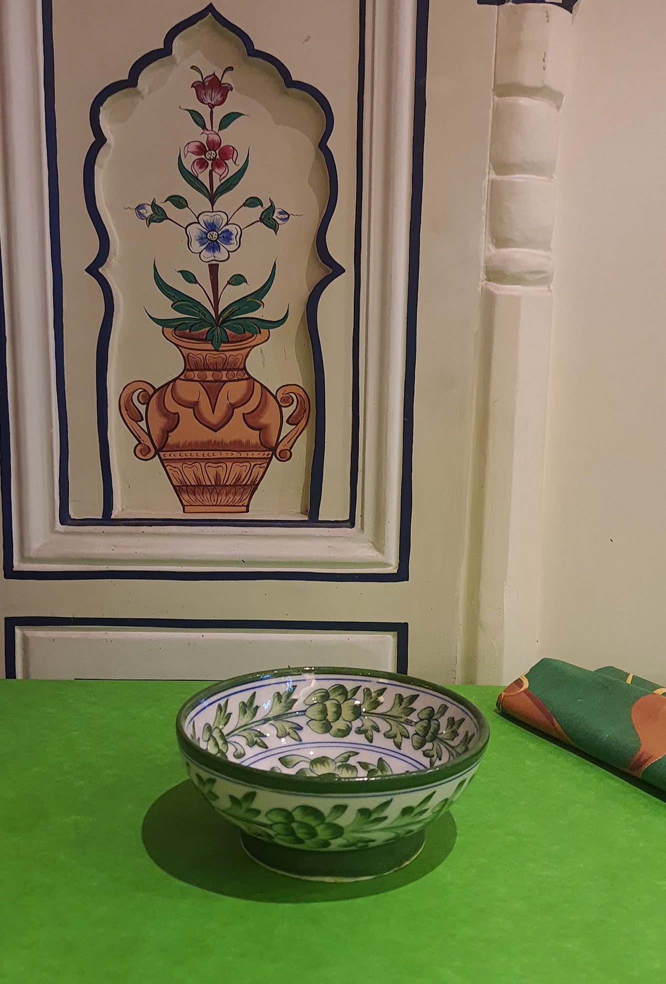 Bowl Green Ceramic