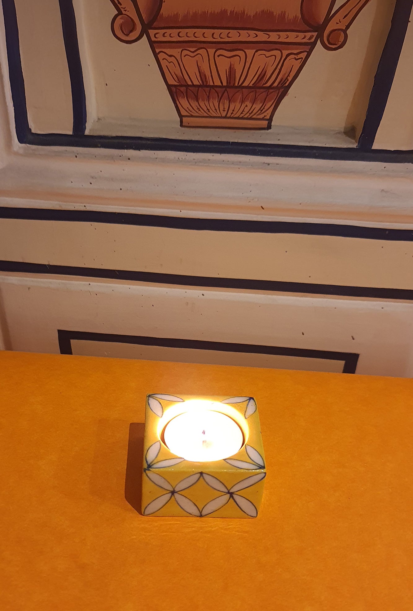 Candle Holder Ceramic