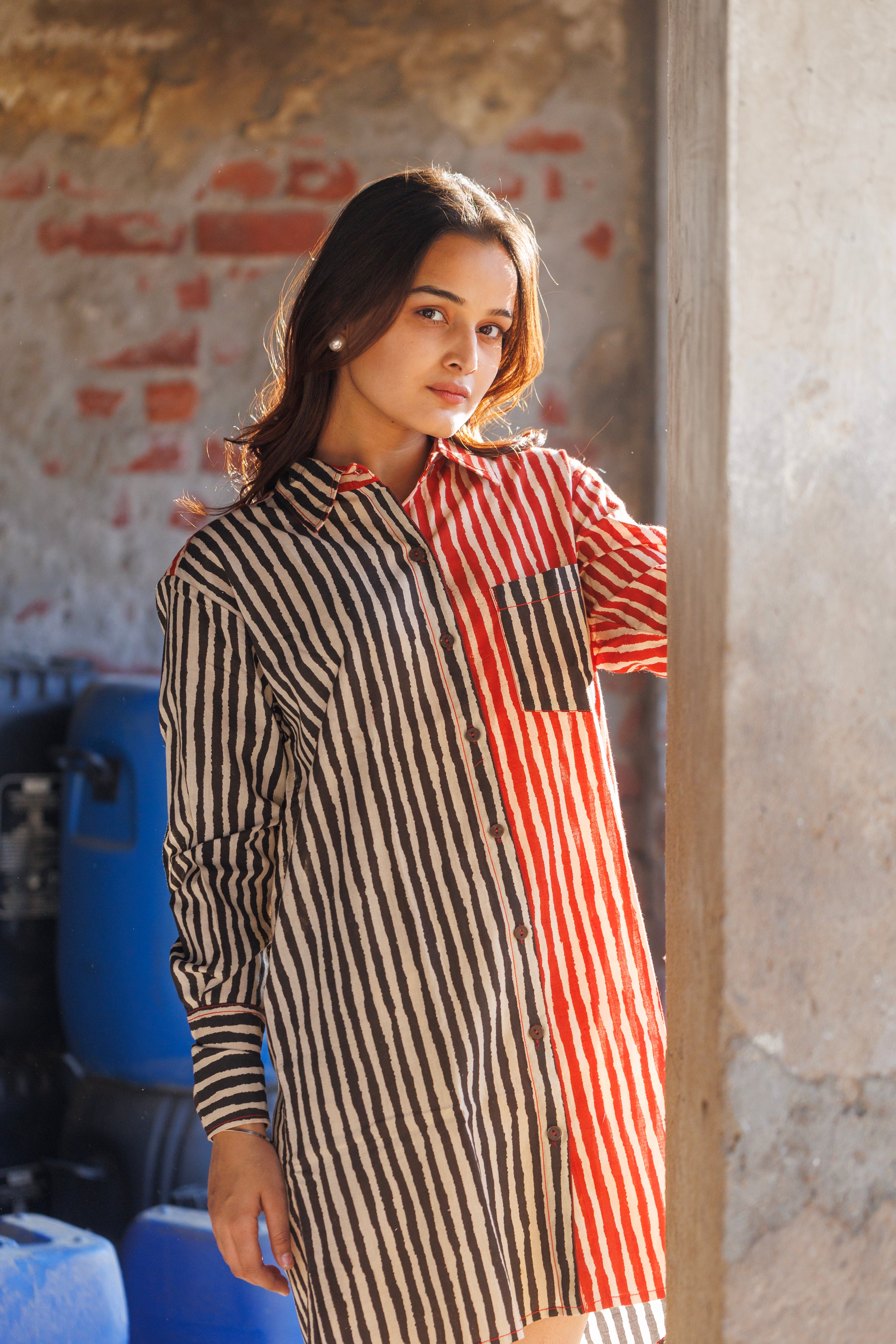 Maati Puzzle Stripes Shirt