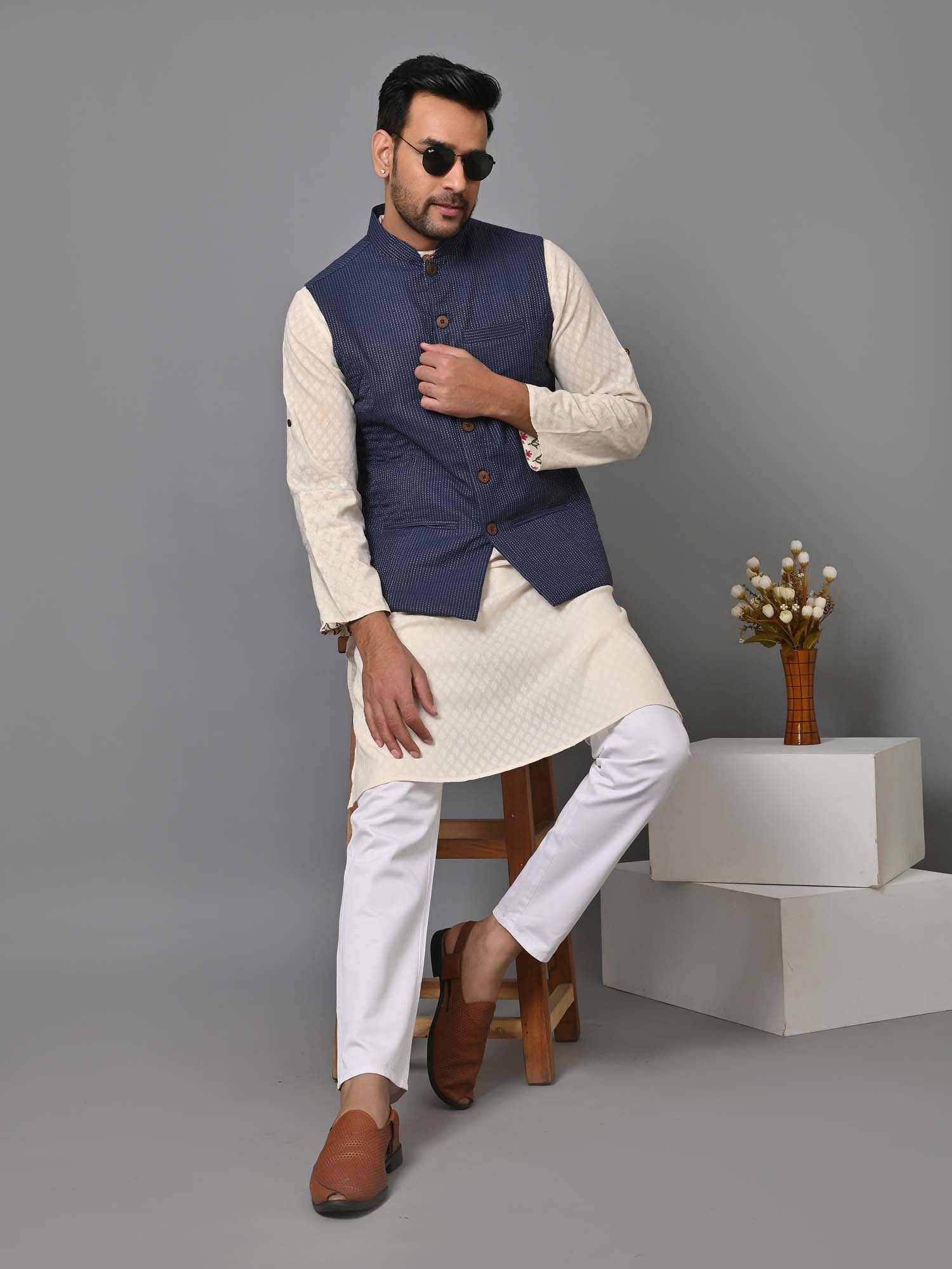 Mens Nehru Jacket Neela