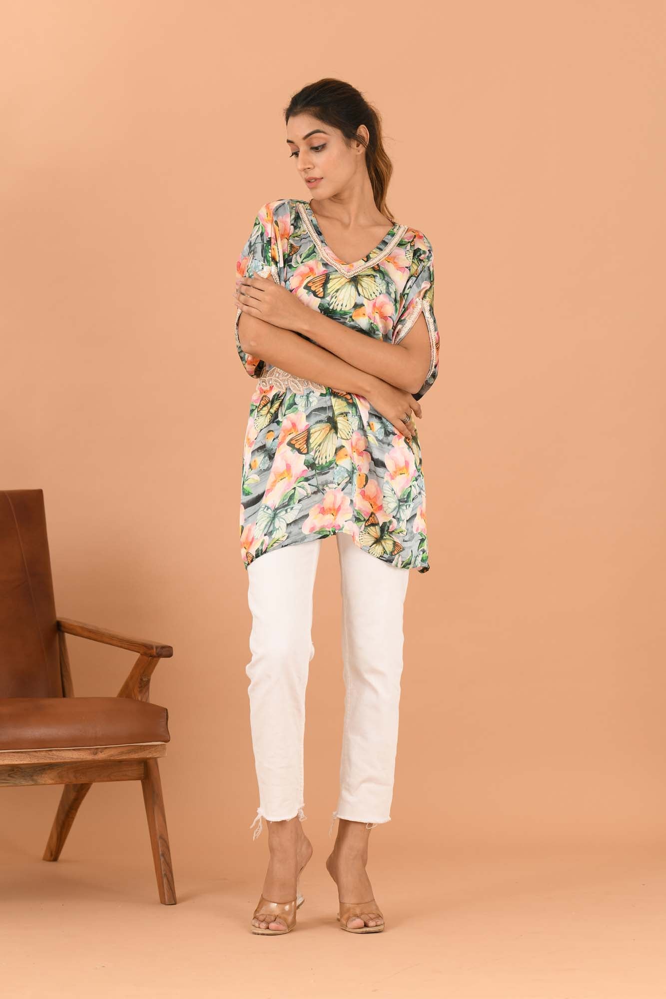 Women Saltin Silk Top