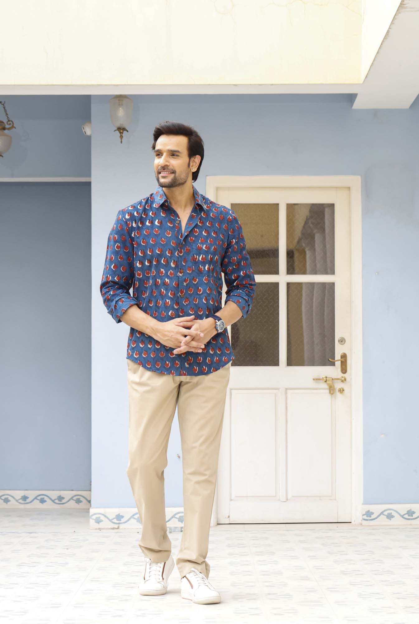 Kashish Blue Full Sleeve Shirt