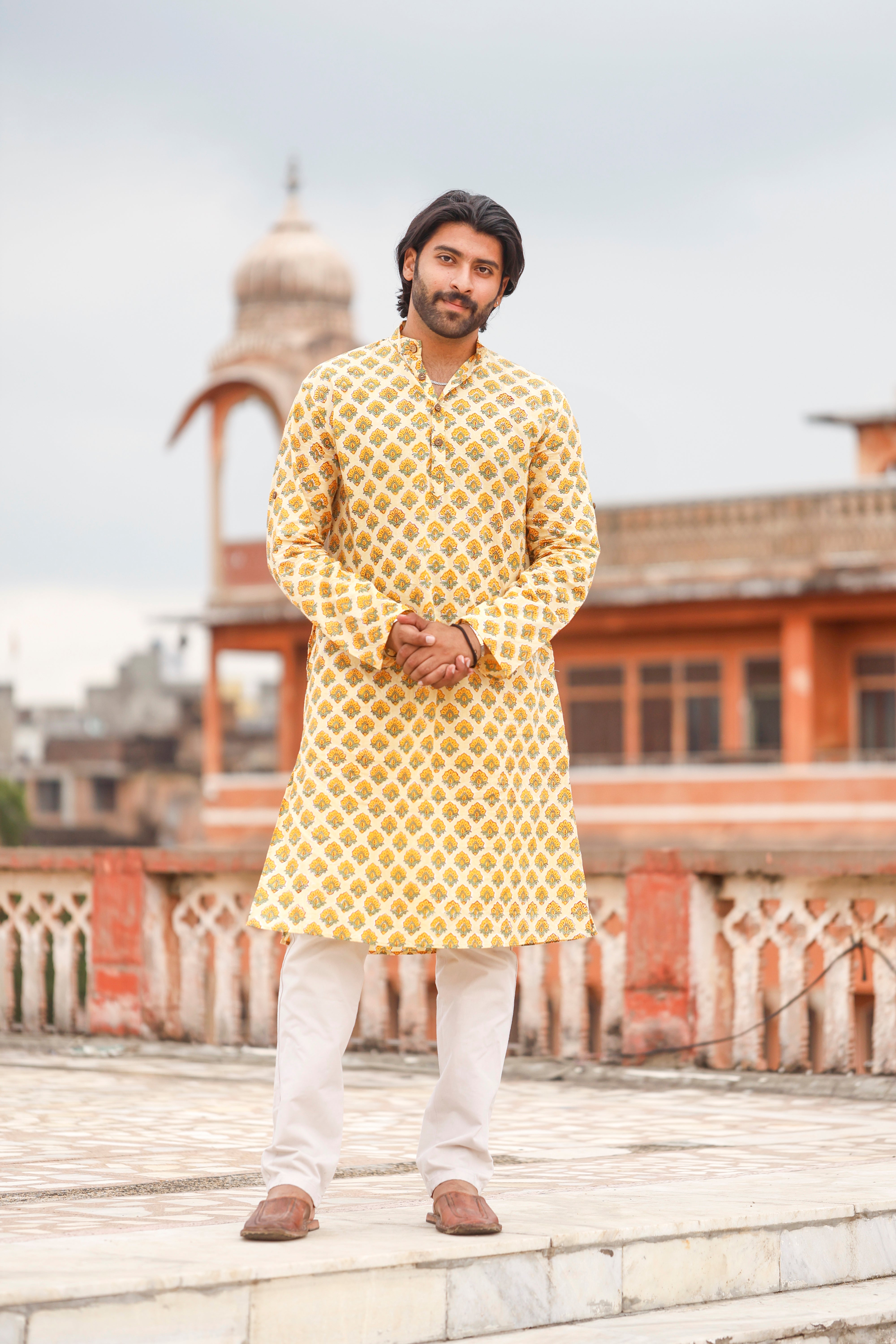 Citrine Soiree Long Kurta