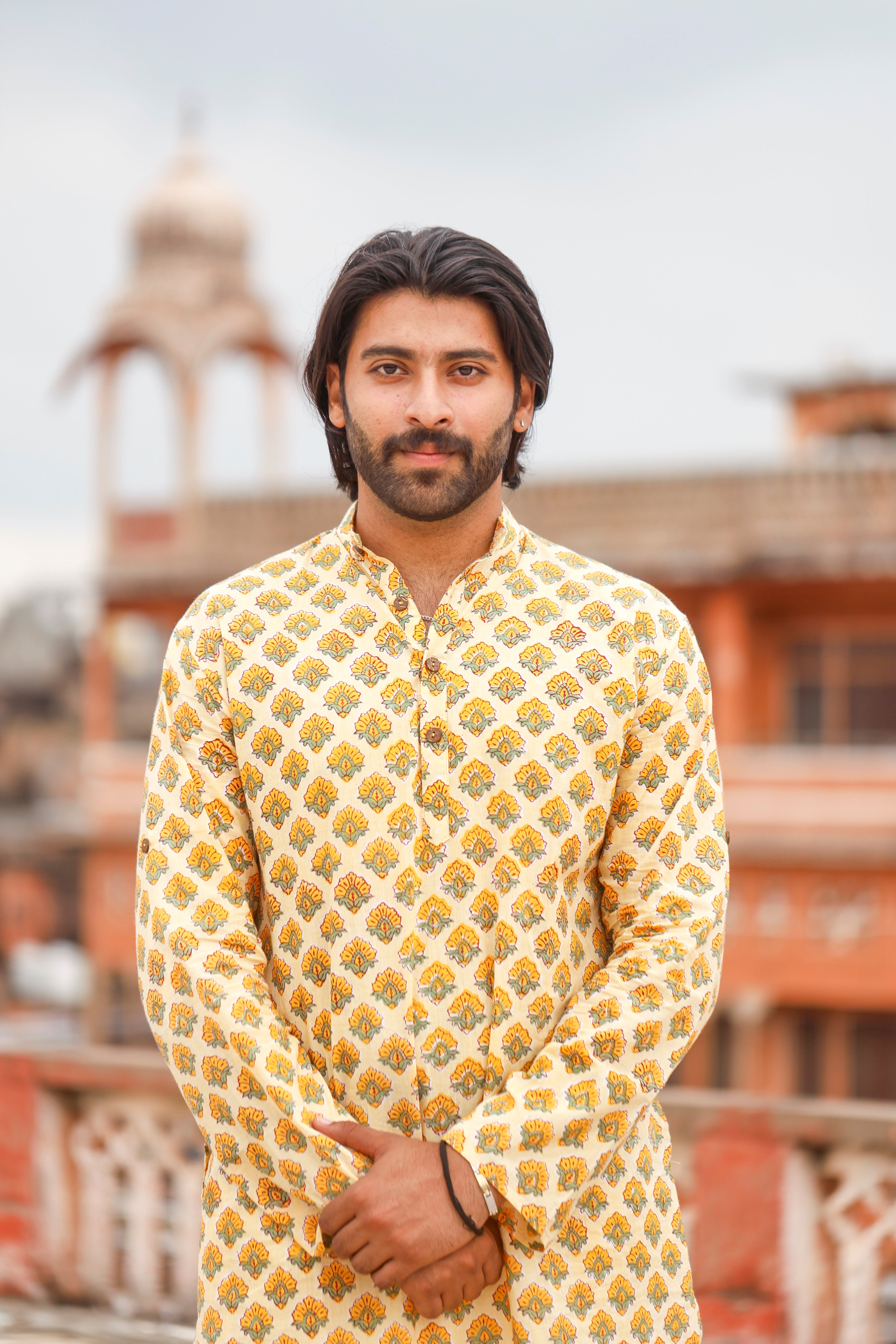 Citrine Soiree Long Kurta