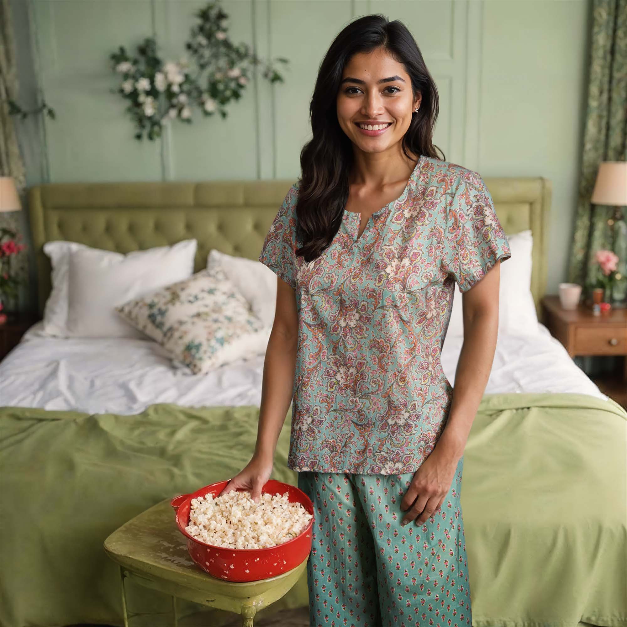 Blooming Slumber Pajama Set