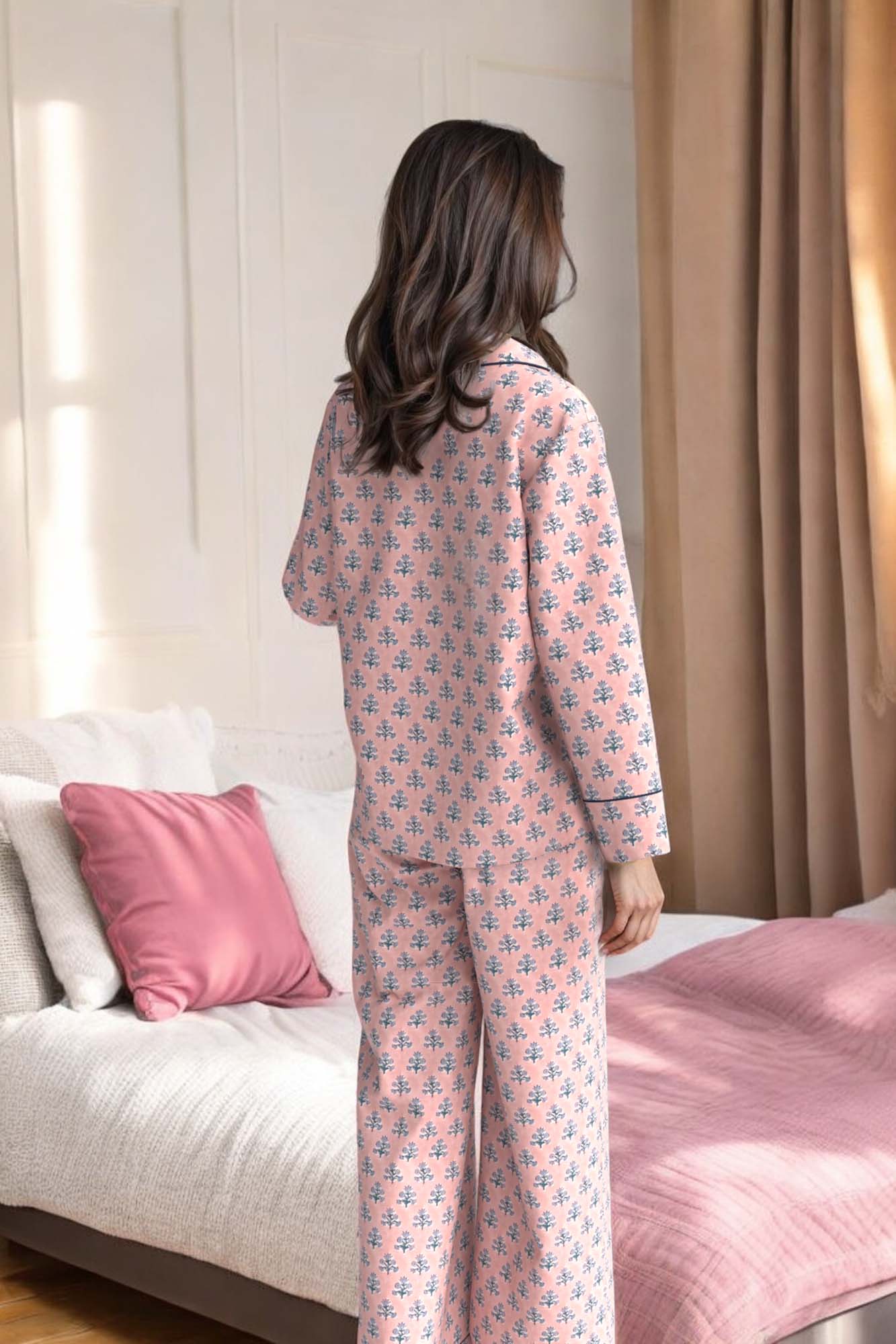 Pink Poppy Pajama Set