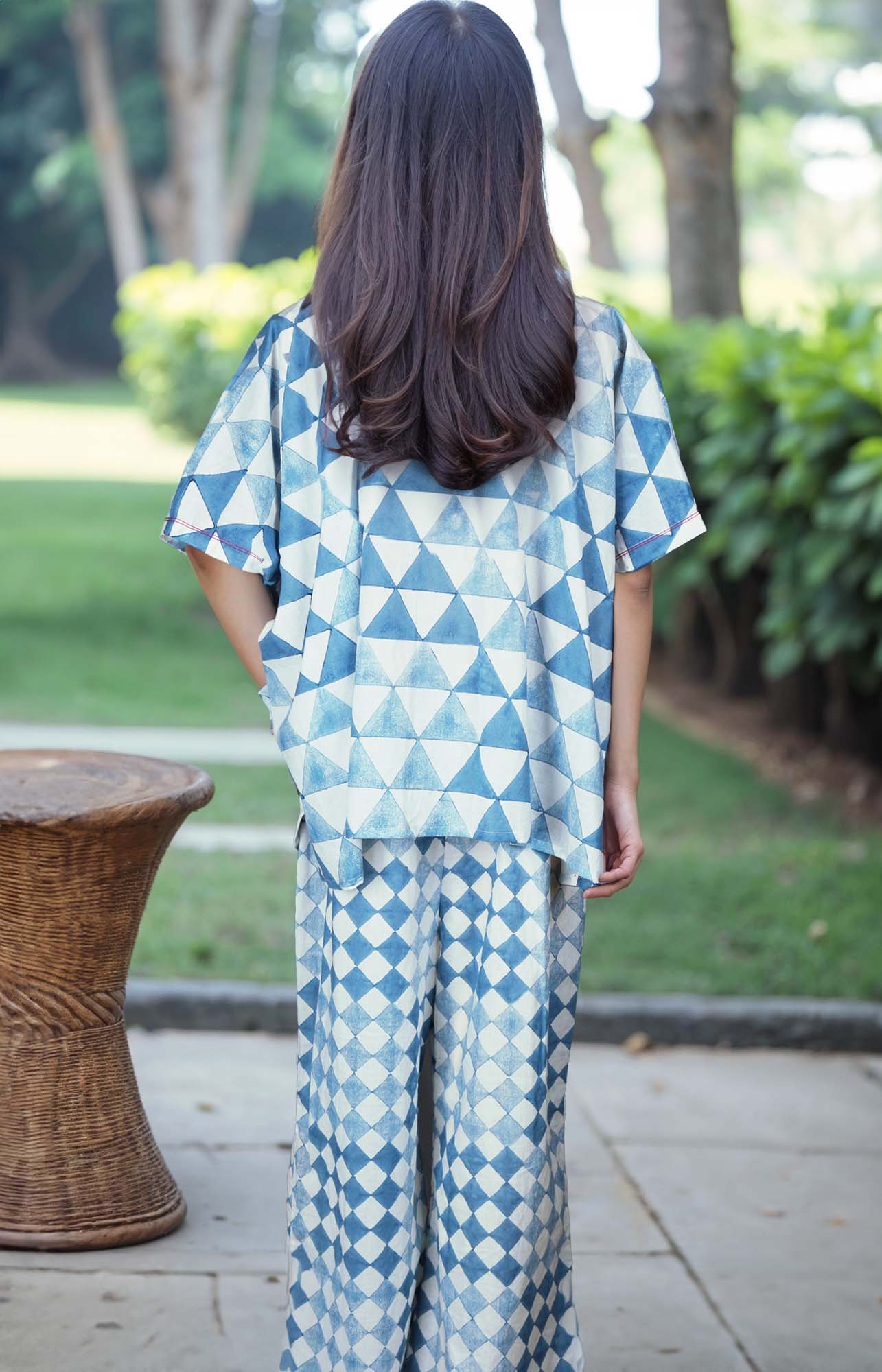 The Indigo Gingham Grove Set