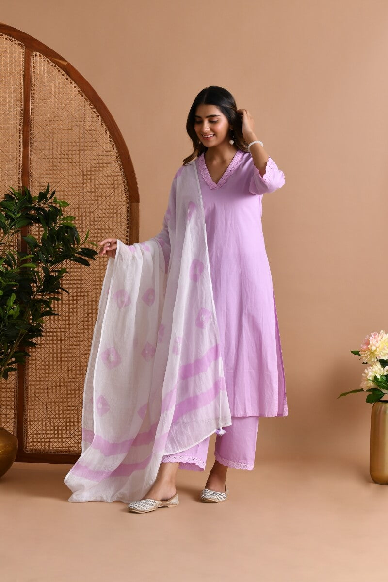 Kurta Long Womens Muskan Lavender S/3