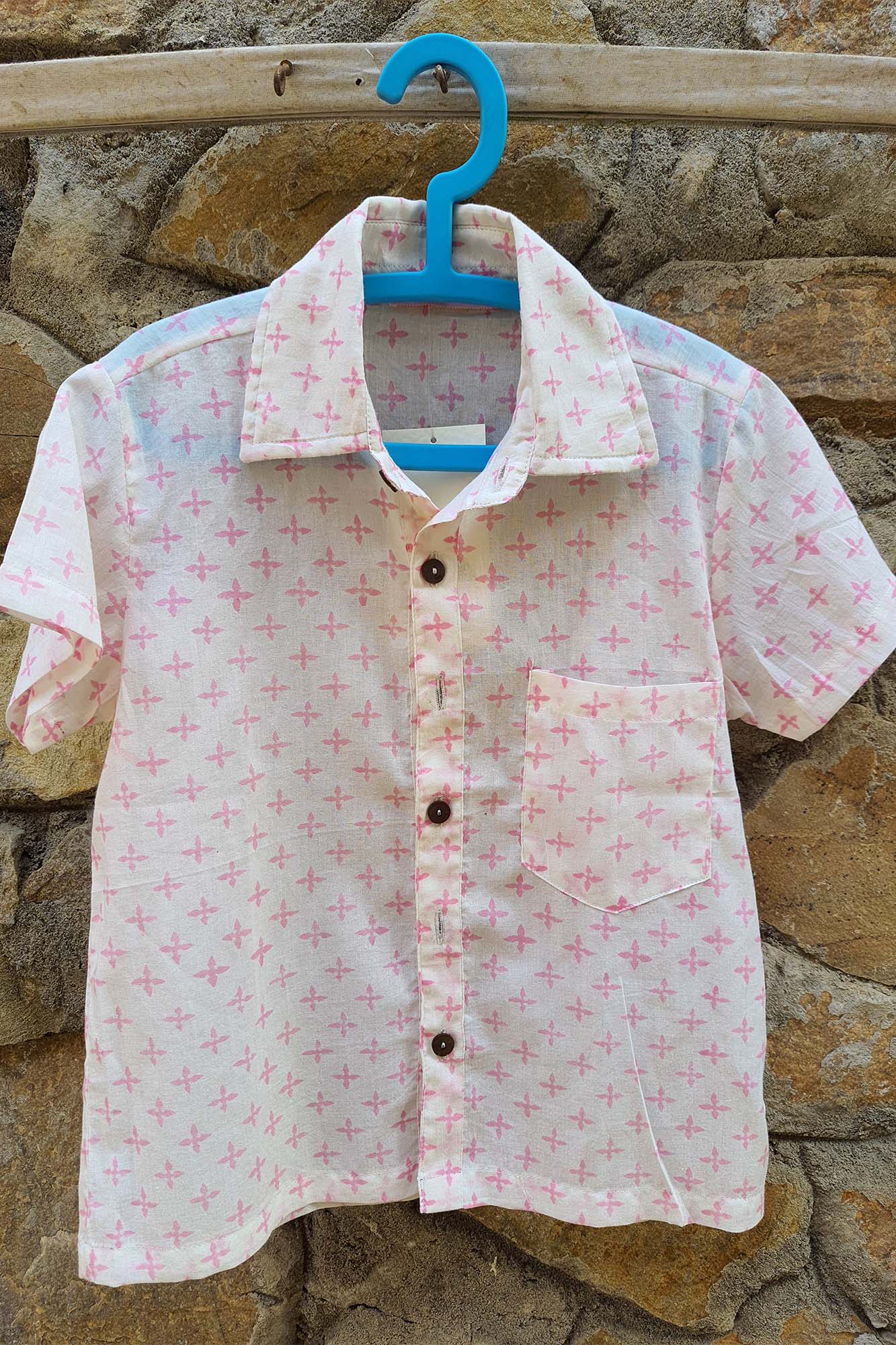 Pink Star Boy Shirt