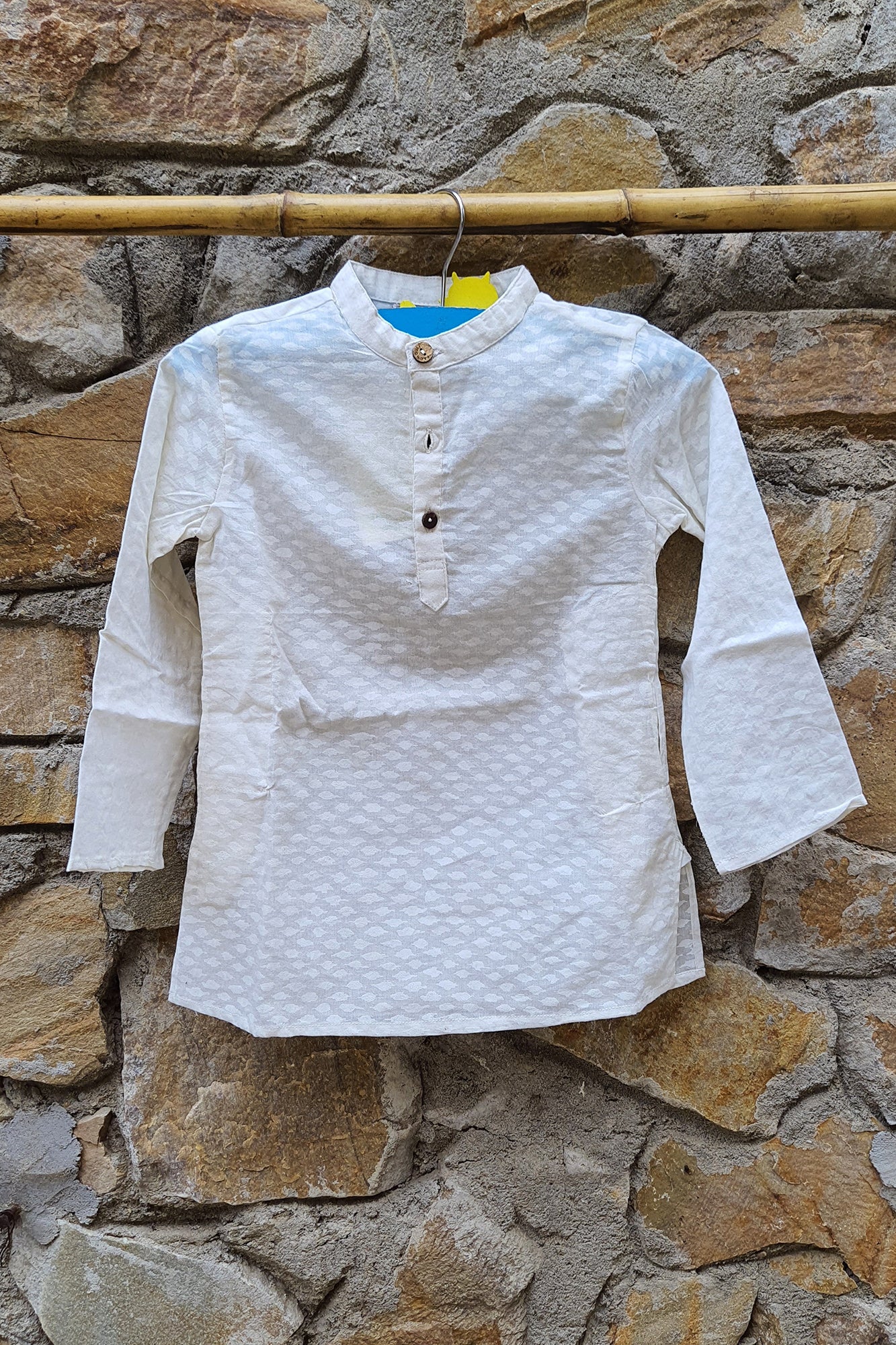 Kurta Boy White On White