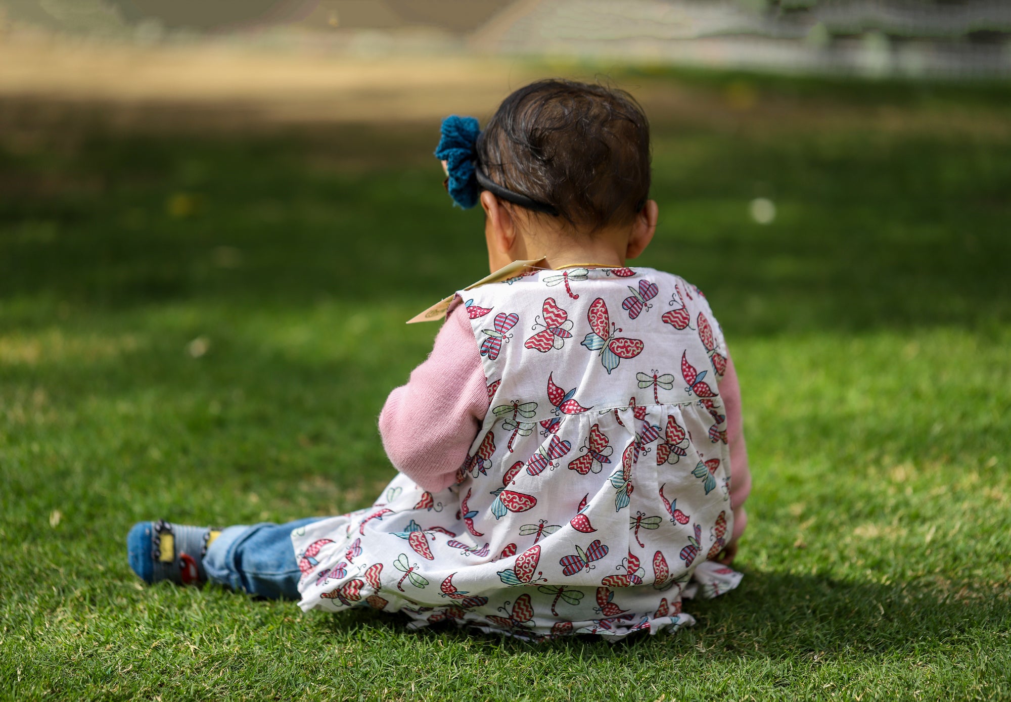 Butterflies Angarakha Girls Frock