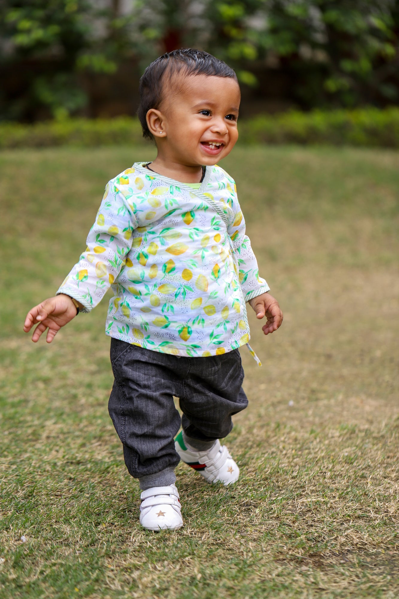 Infant Top & Shorts Set Lemon Yellow